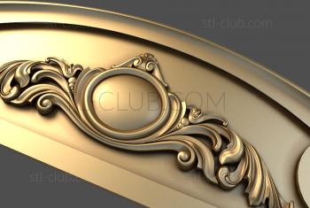 3D model Medallion and acanthus (STL)